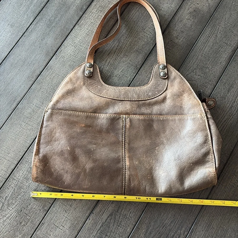 Patricia Nash Brown Leather Bag - Picture 4 of 6